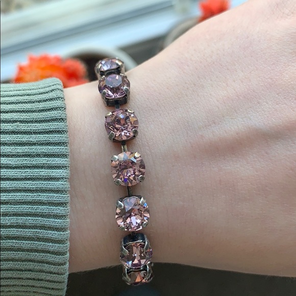 Sabika- like pink swavorski “fun size” bracelet - Picture 5 of 7